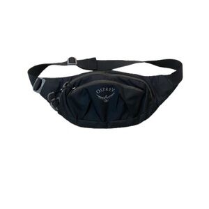 OSPREY Black Belt Waist Pack with Front Zip Pocket